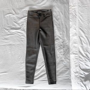 Dynamite Coated Leggings.  Size Small.